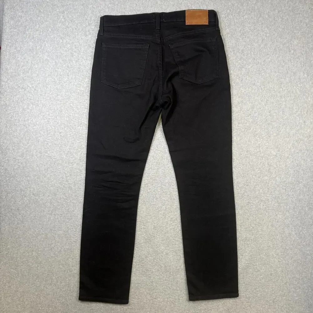 J. Crew Men's Size 30x30 Black 770 Straight Leg Jeans Pants